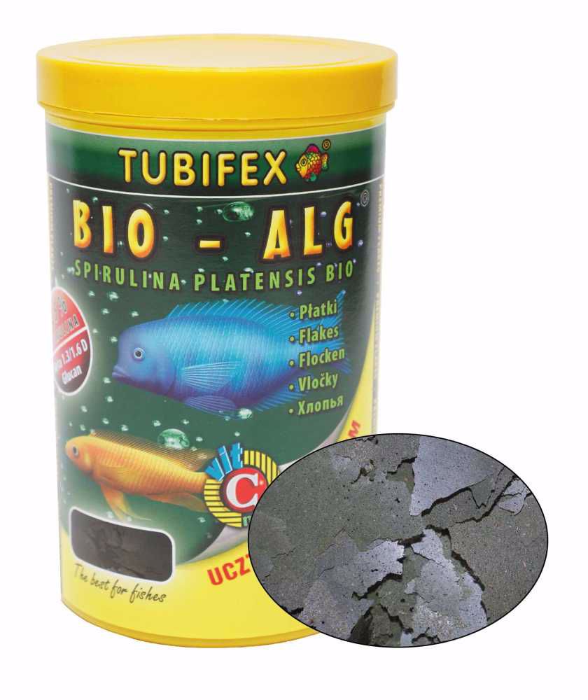 Tubifex Bio Alg (býložravé ryby) 250 ml