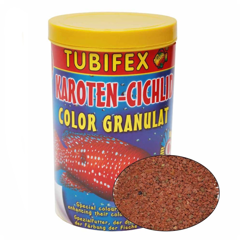 Tubifex Karoten Cichlid Granulat 125 ml