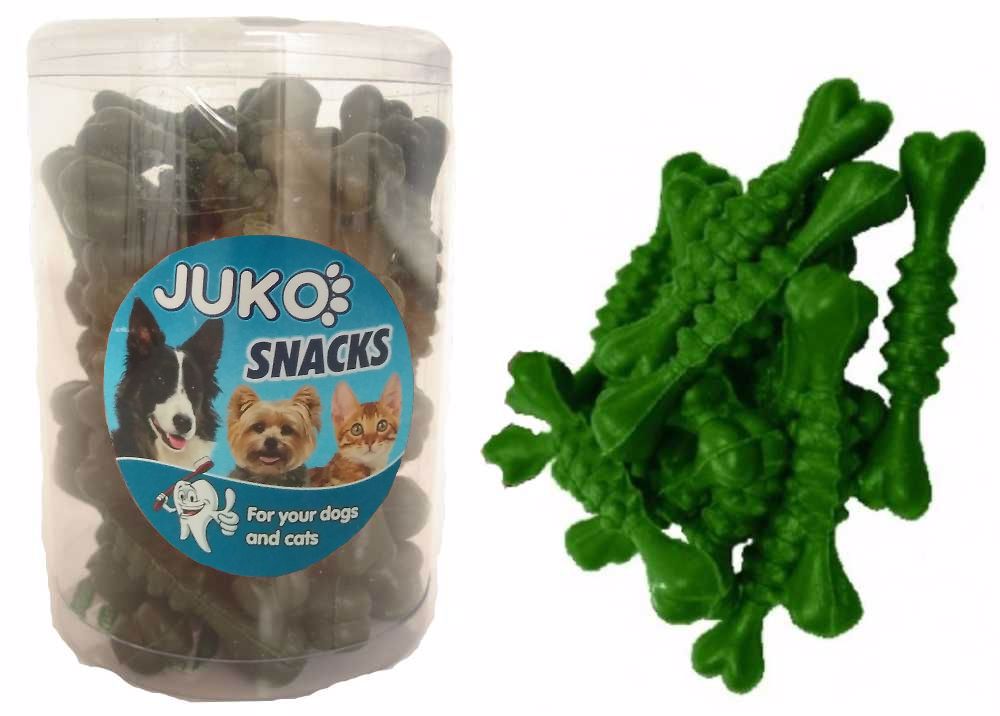 Dentální kostičky Mint JUKO Snacks (30 ks)