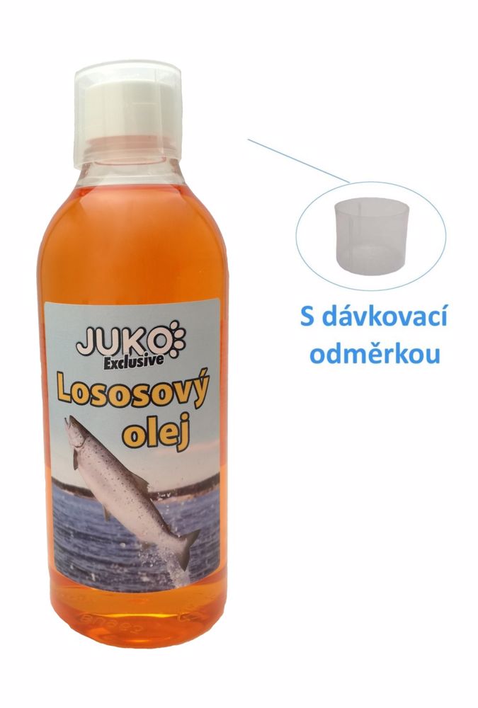 Lososový olej s odměrkou JUKO (1000 ml)