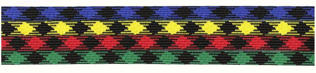 Vodítko popruh, různé dekory 1,3 x 140 cm