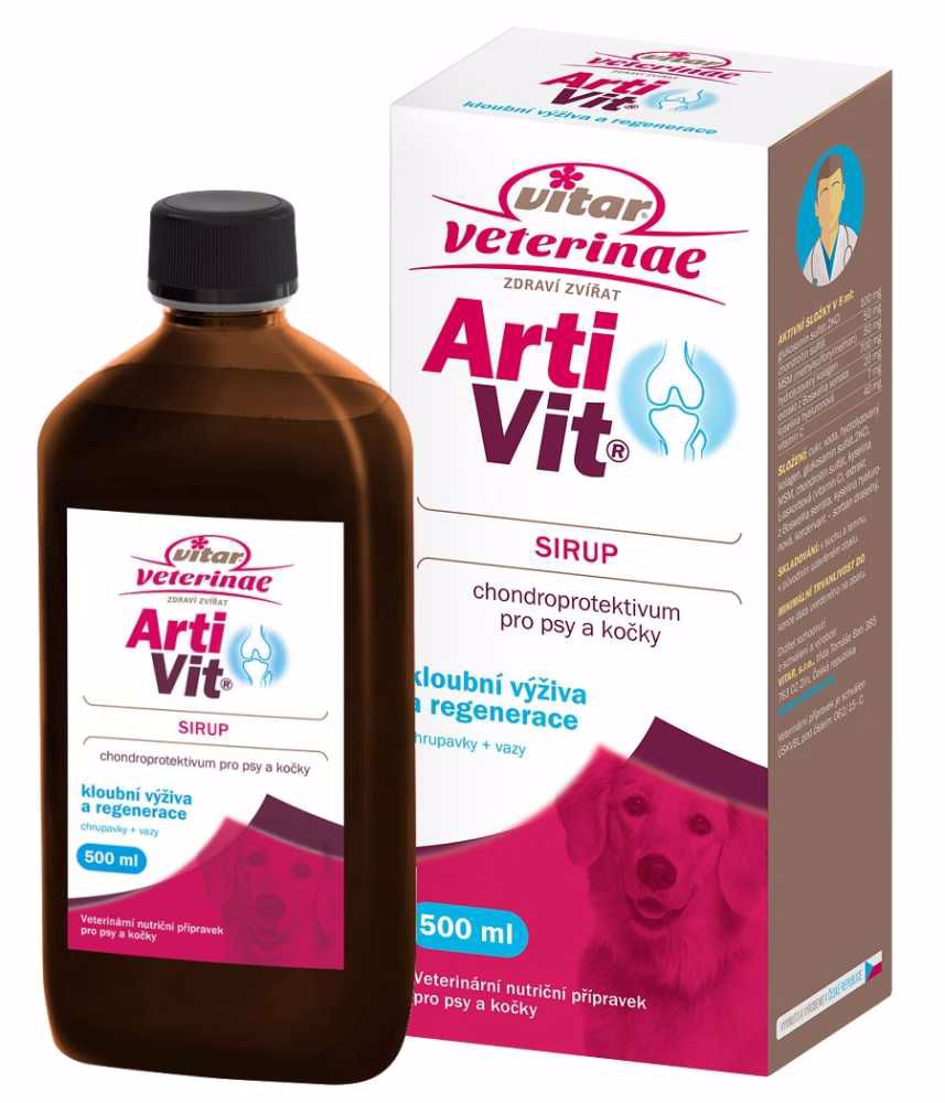 Vitar veterinae Artivit sirup 500 ml