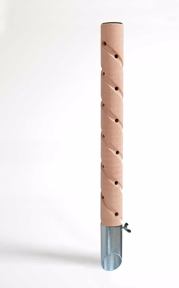 Psí pisoár design 3 dřevěný 40 cm