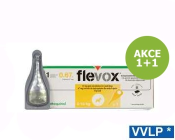 Flevox Spot-on Pes S 2 - 10 kg AKCE 1 + 1 ZDARMA