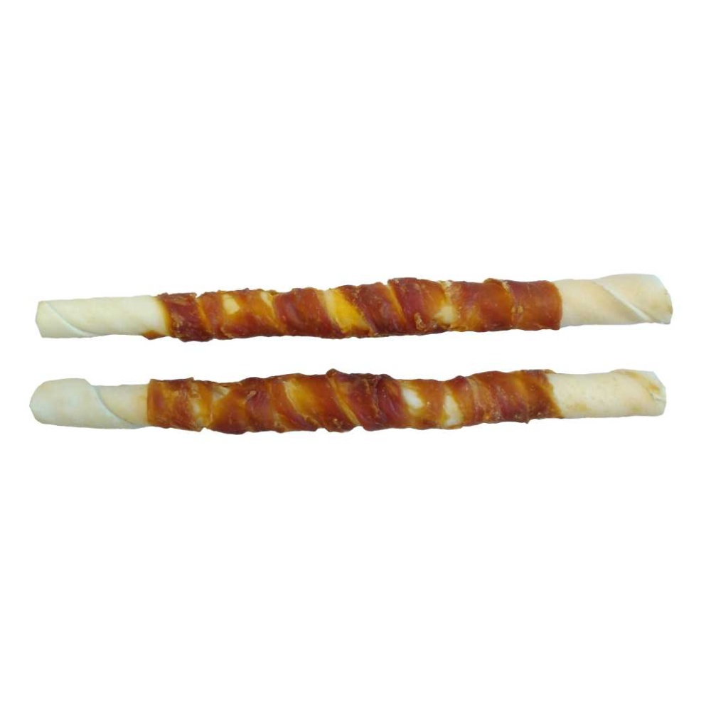 Tyč buvolí obalená kachním masem JUKO Snacks 25,5 cm (2 ks)