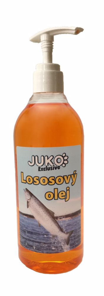 Lososový olej s pumpičkou JUKO (500 ml)