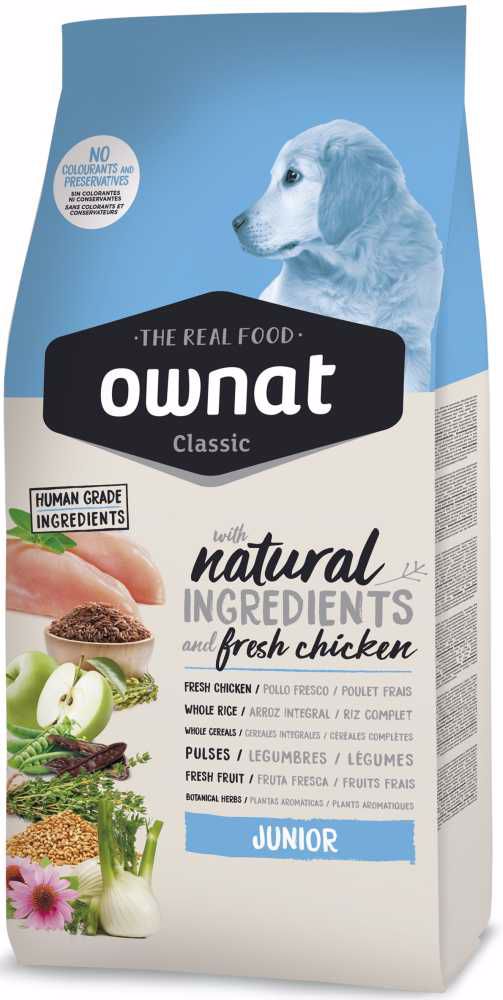 OWNAT Dog Classic Junior 4 kg