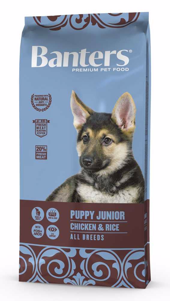 Banters Puppy Junior Chicken & Rice 15 kg