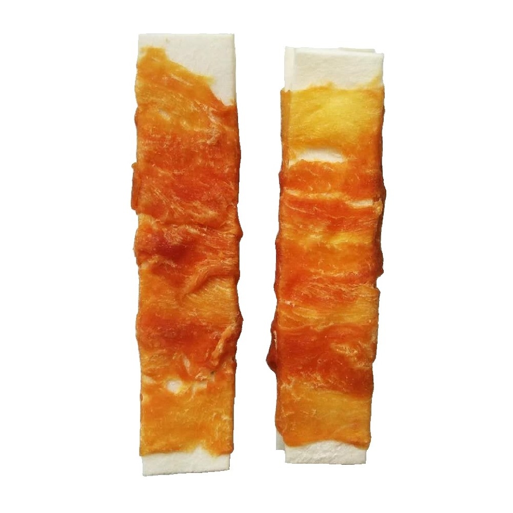 Plátky buvolí obalené kuřecím masem JUKO Snacks 15 cm (10 ks)