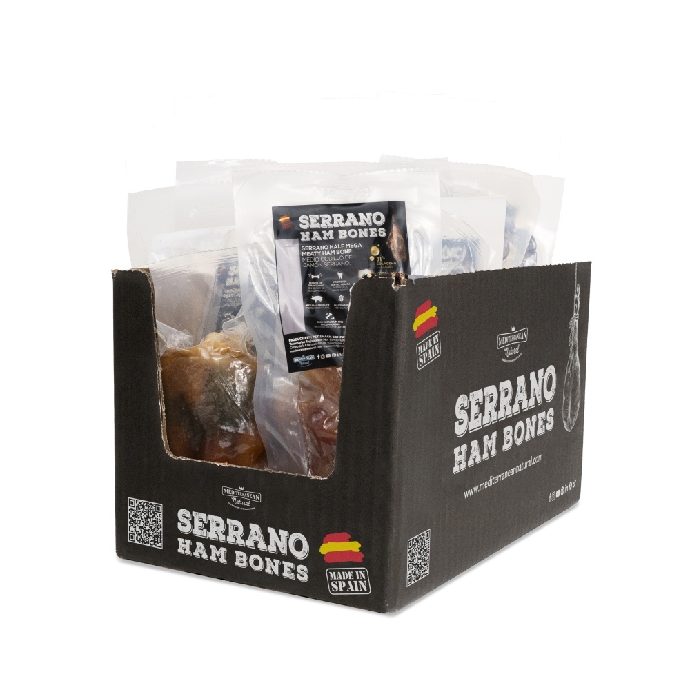 Noha se šunkou Serrano cca 300 g (1 ks)