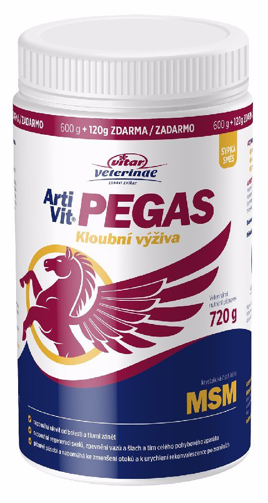 Vitar veterinae Artivit Pegas MSM 720 g