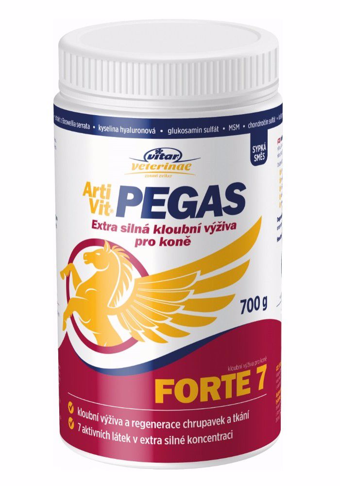 Vitar veterinae Artivit Pegas Forte 7, kůň 700 g  SLEVA 20%