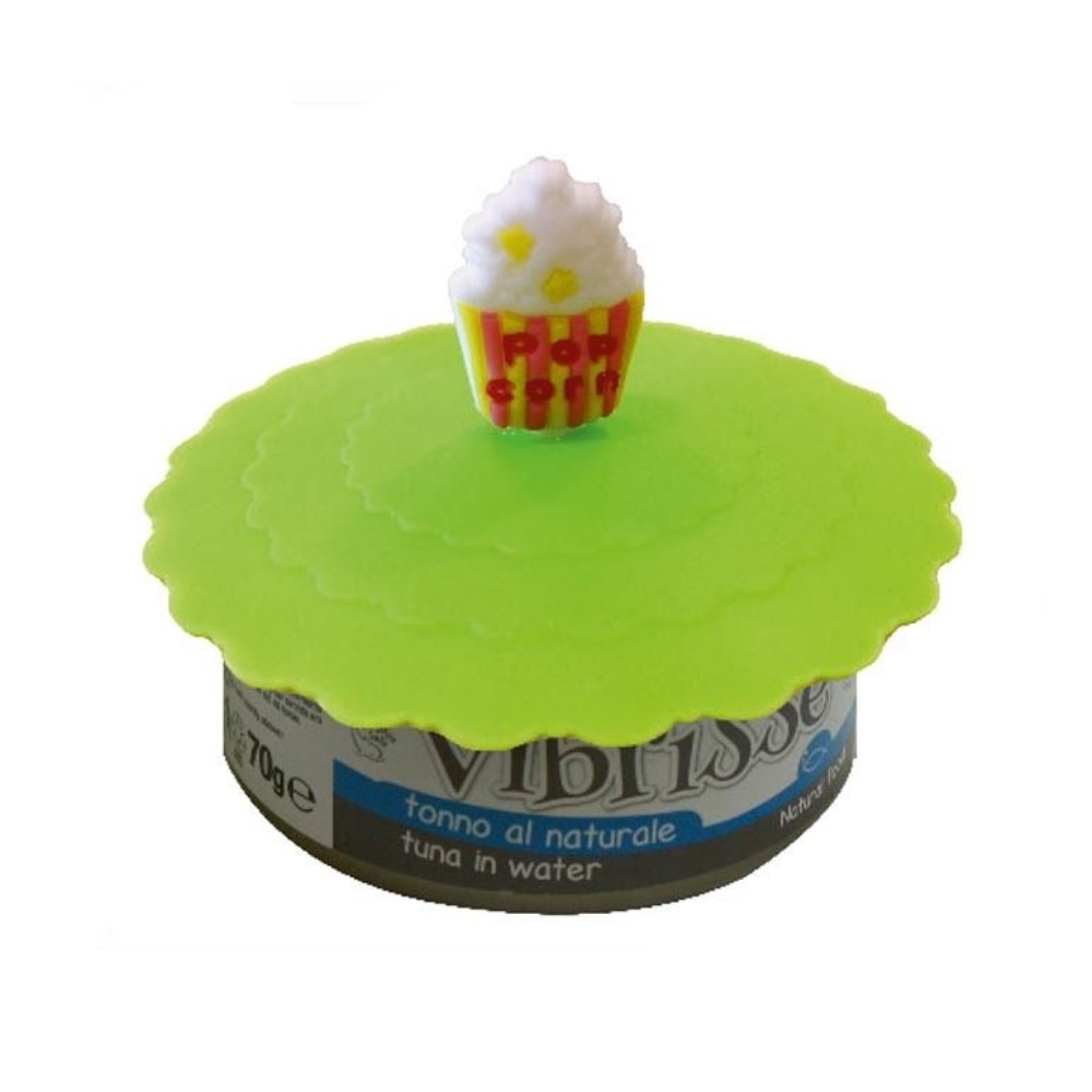 Silikonový kryt s popcornem Croci zelený