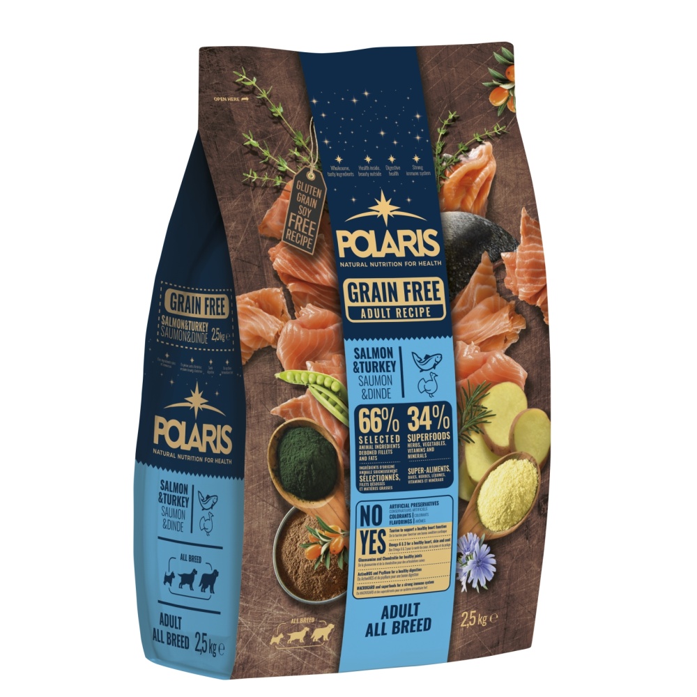 Polaris Dog Adult All losos & krůta GF 2,5 kg