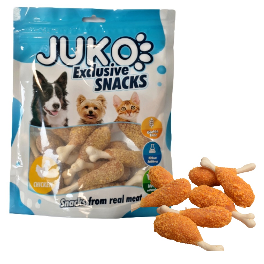 JUKO Snacks Crispy fried Chicken drumsticks 250 g