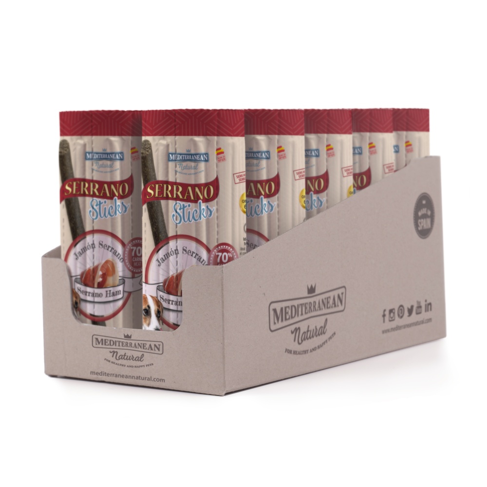 Serrano Dog Sticks Ham, tyčinka 16 x 12 g