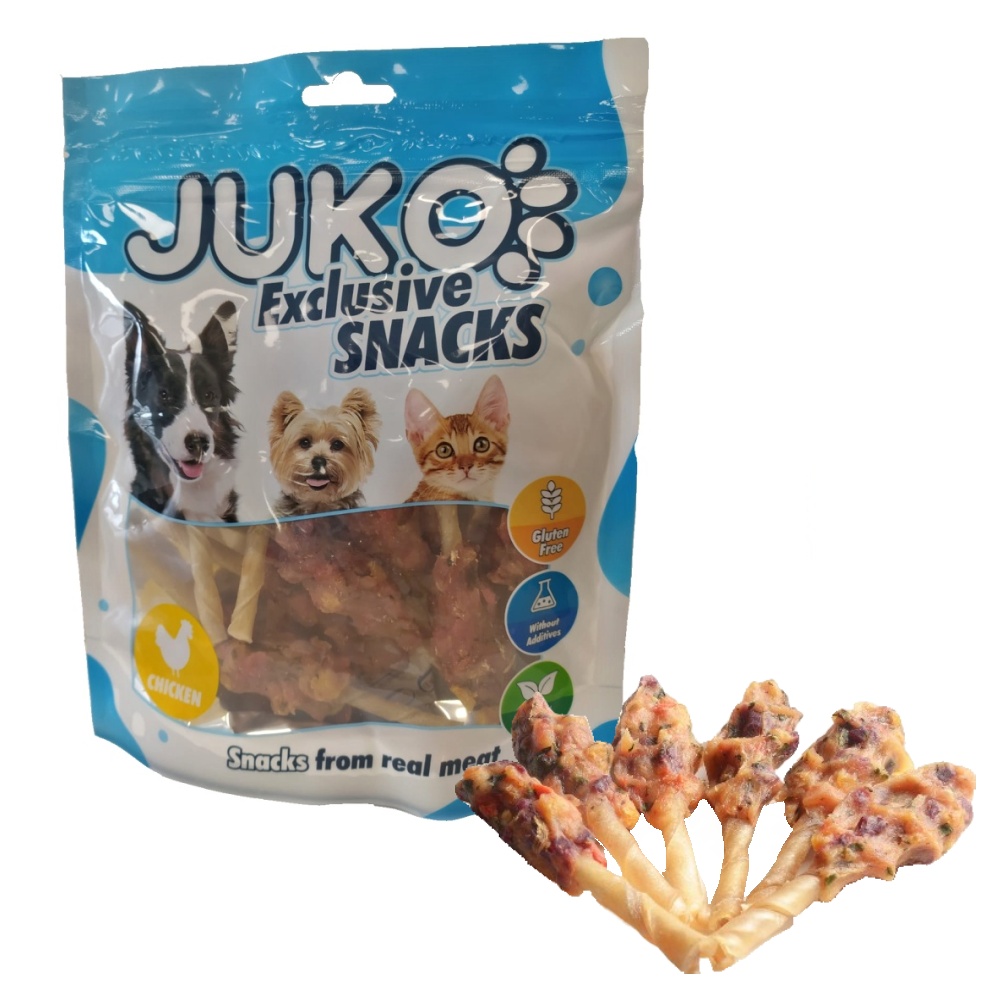JUKO Snacks Exquisite Chicken & vegetable Kabob 250 g