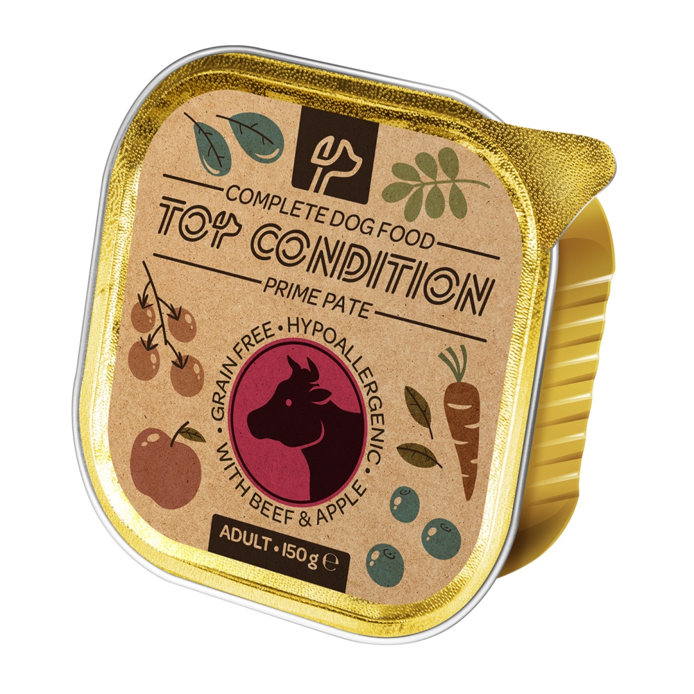 Top Condition Dog Beef & Apple paté 150 g