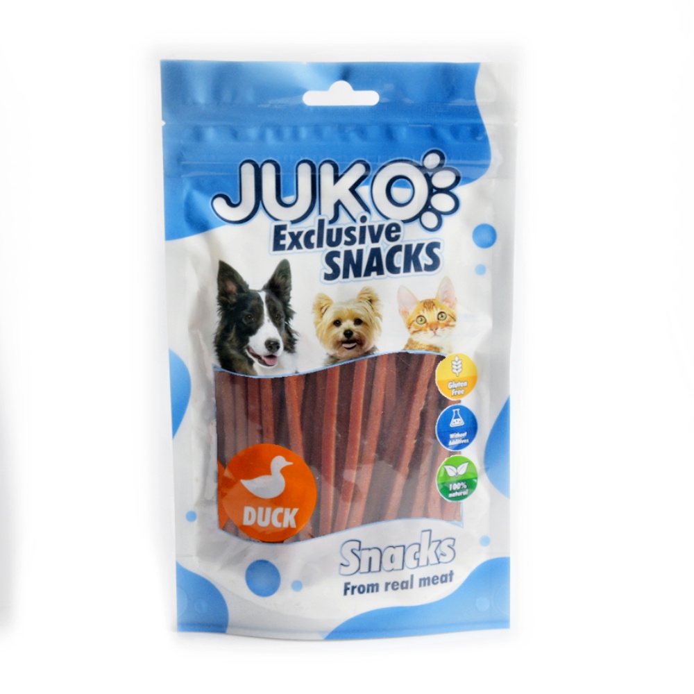 Duck Thin Strips JUKO Snacks 70 g