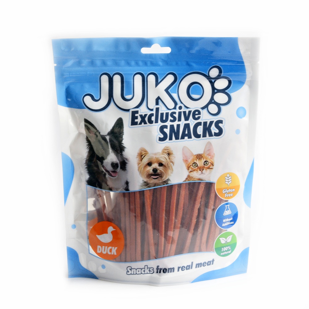 Duck Thin Strips JUKO Snacks 250 g