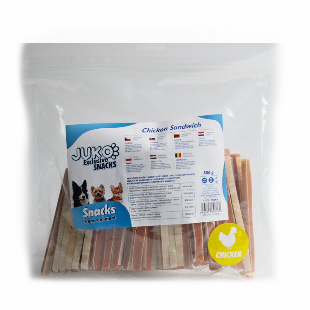 Chicken Sandwich JUKO Snacks 500 g