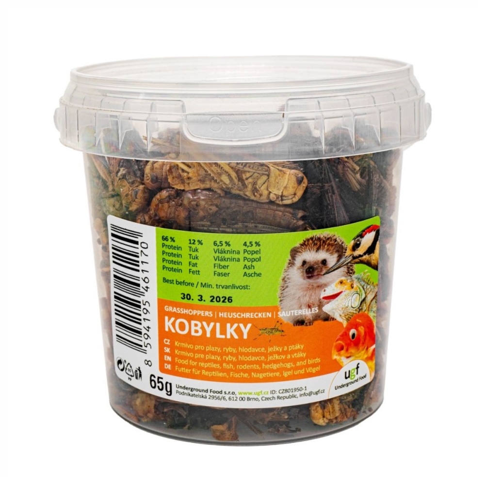 Kobylky, kyblík 500 ml (65 g)