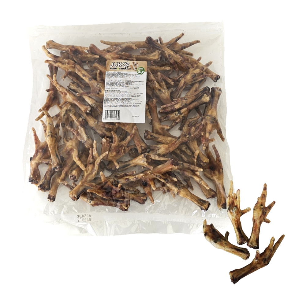 Nožky kuřecí sušené JUKO 500 g