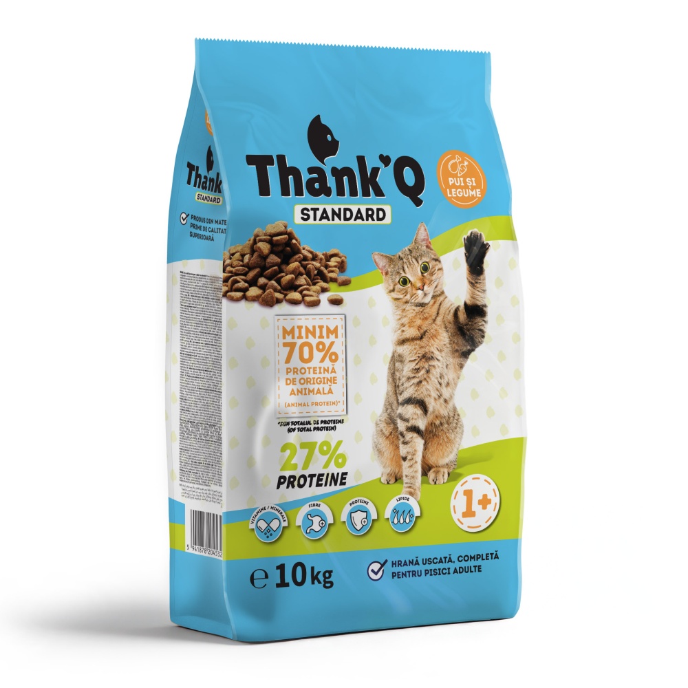 Thank’Q Standard Cat Adult Kuře 10 kg