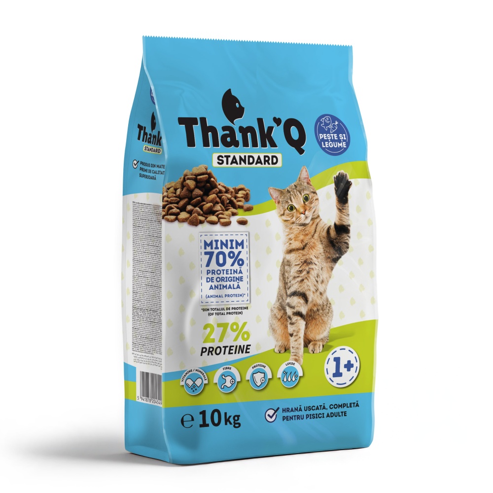 Thank’Q Standard Cat Adult Ryba 10 kg