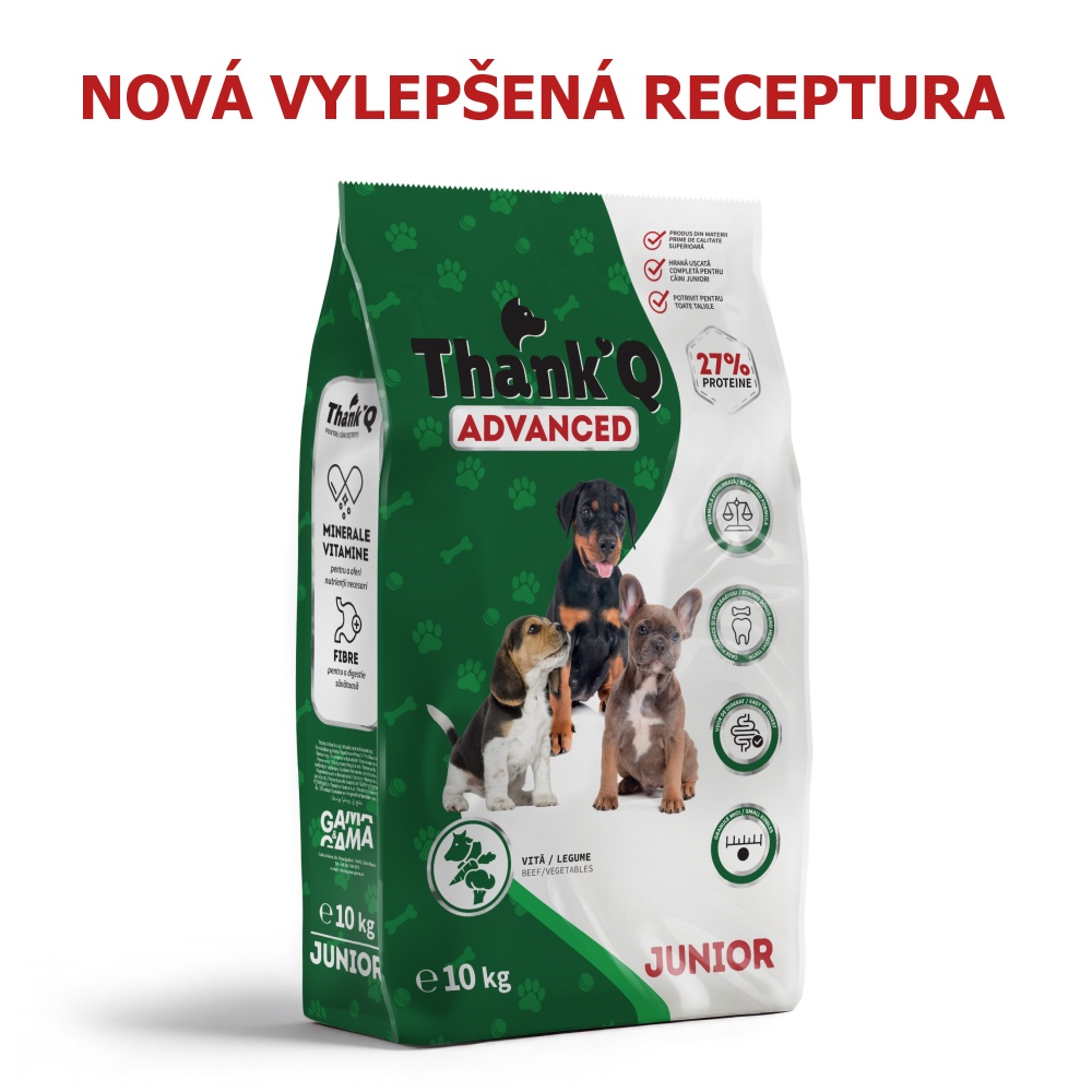 Thank’Q Advanced Dog Junior Hovězí 10 kg