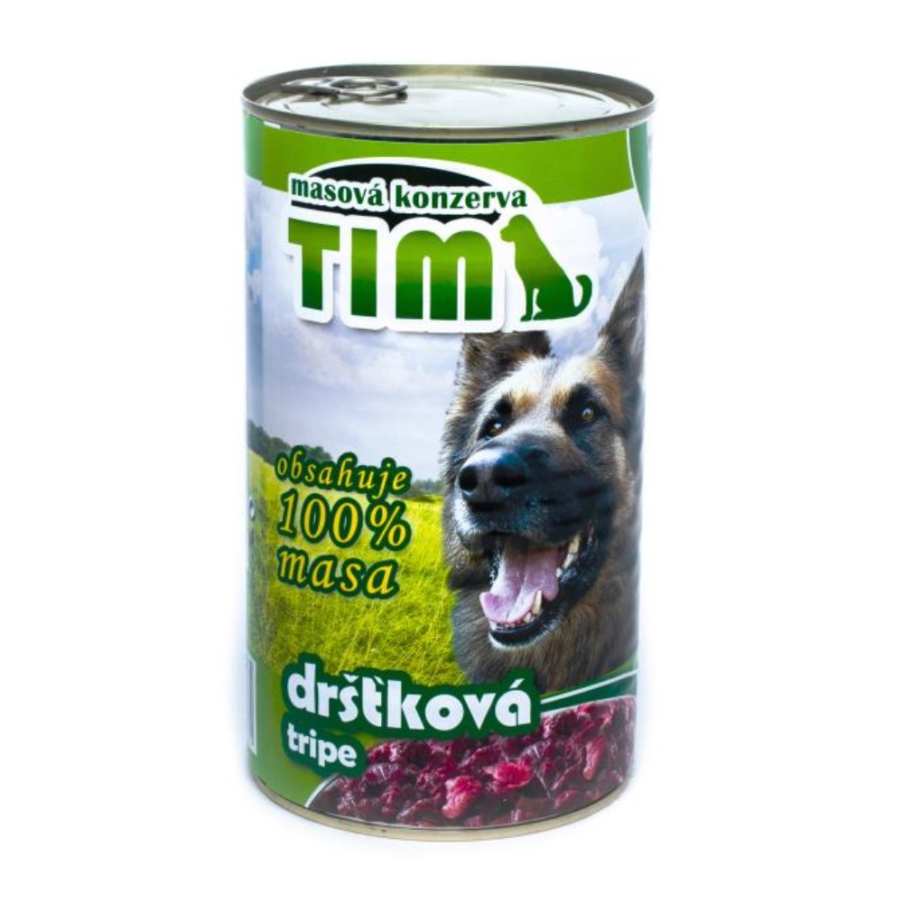 TIM Dog dršťková, konzerva 1200 g