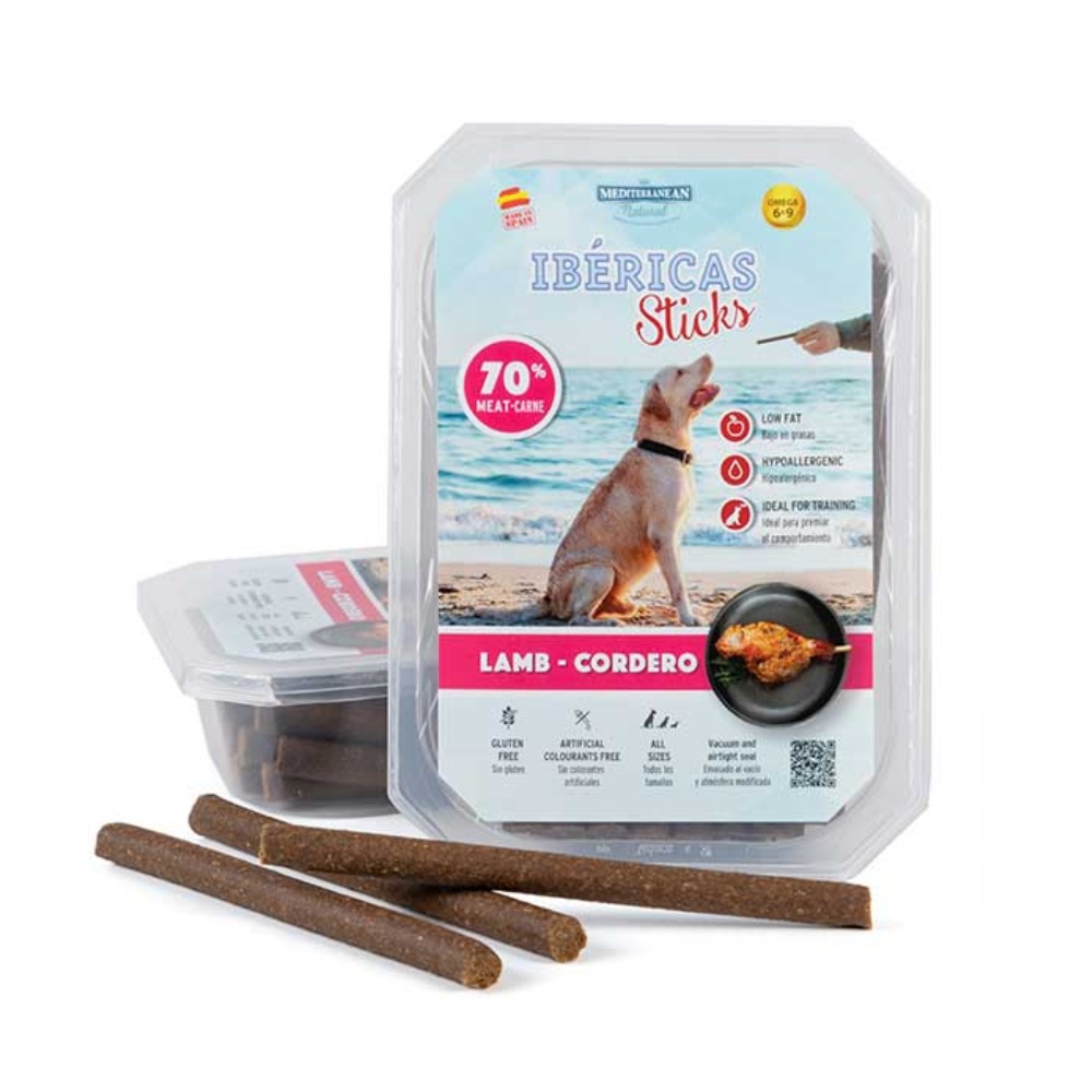 Ibéricas Dog tyčinky jehně 350 g (cca 30 ks)