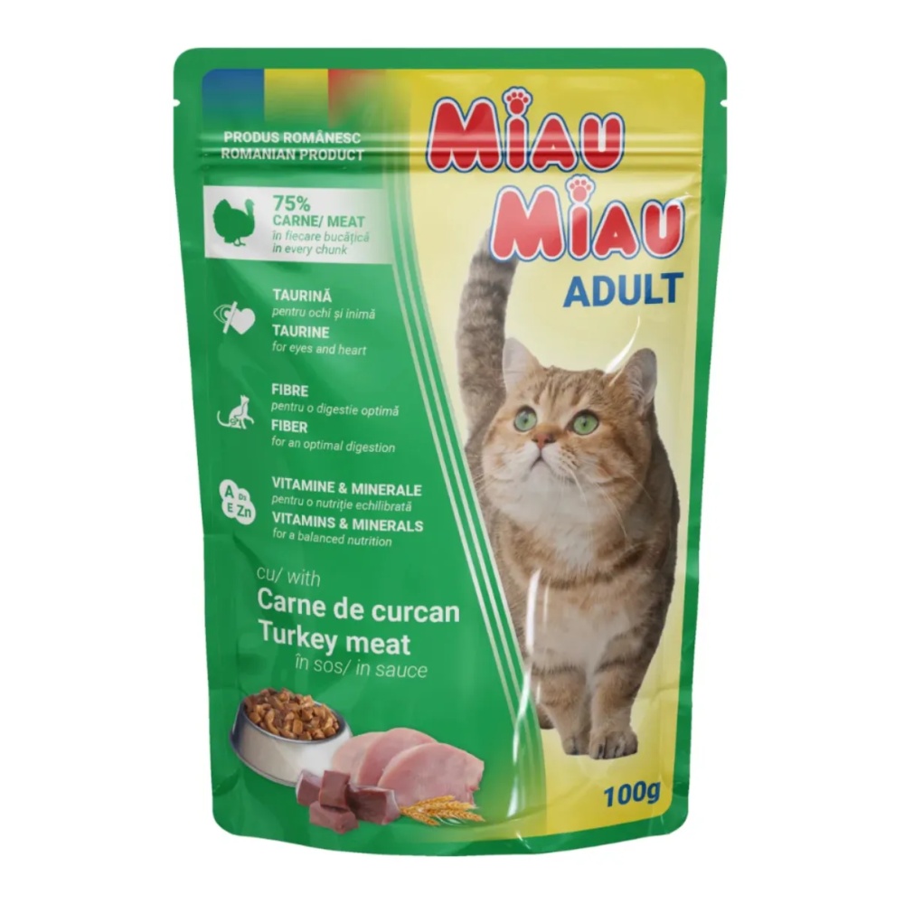 Miau Miau Cat krůtí, kapsa 100 g