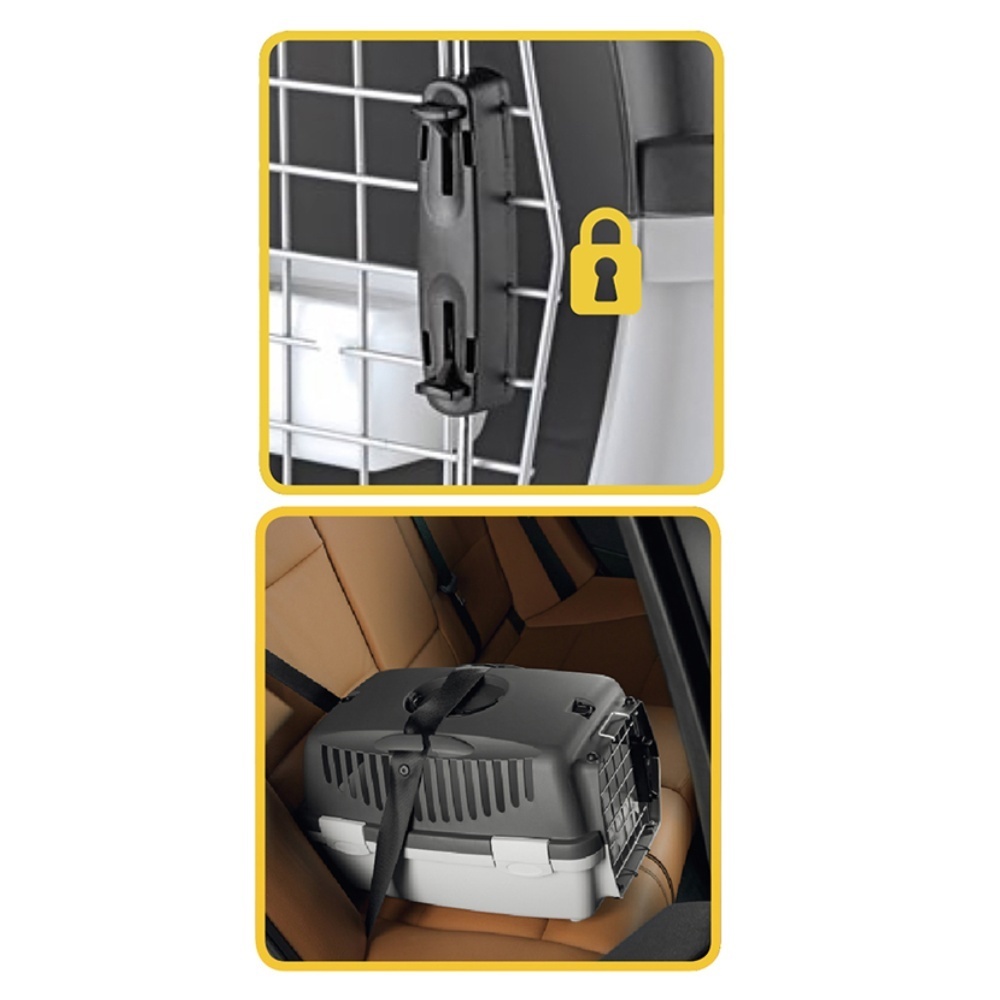 Gulliver 3 Deluxe s výbava, kovová dvířka, šedá