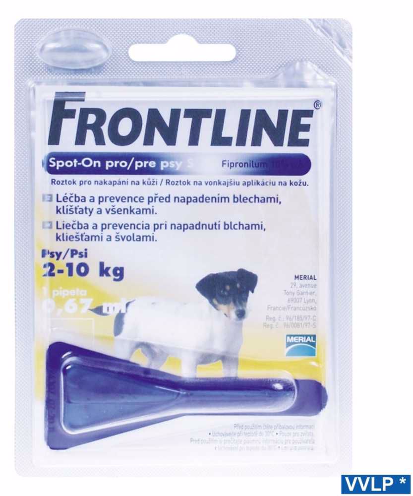 FRONTLINE SPOT-ON pro psy S 1 x 0,67 ml