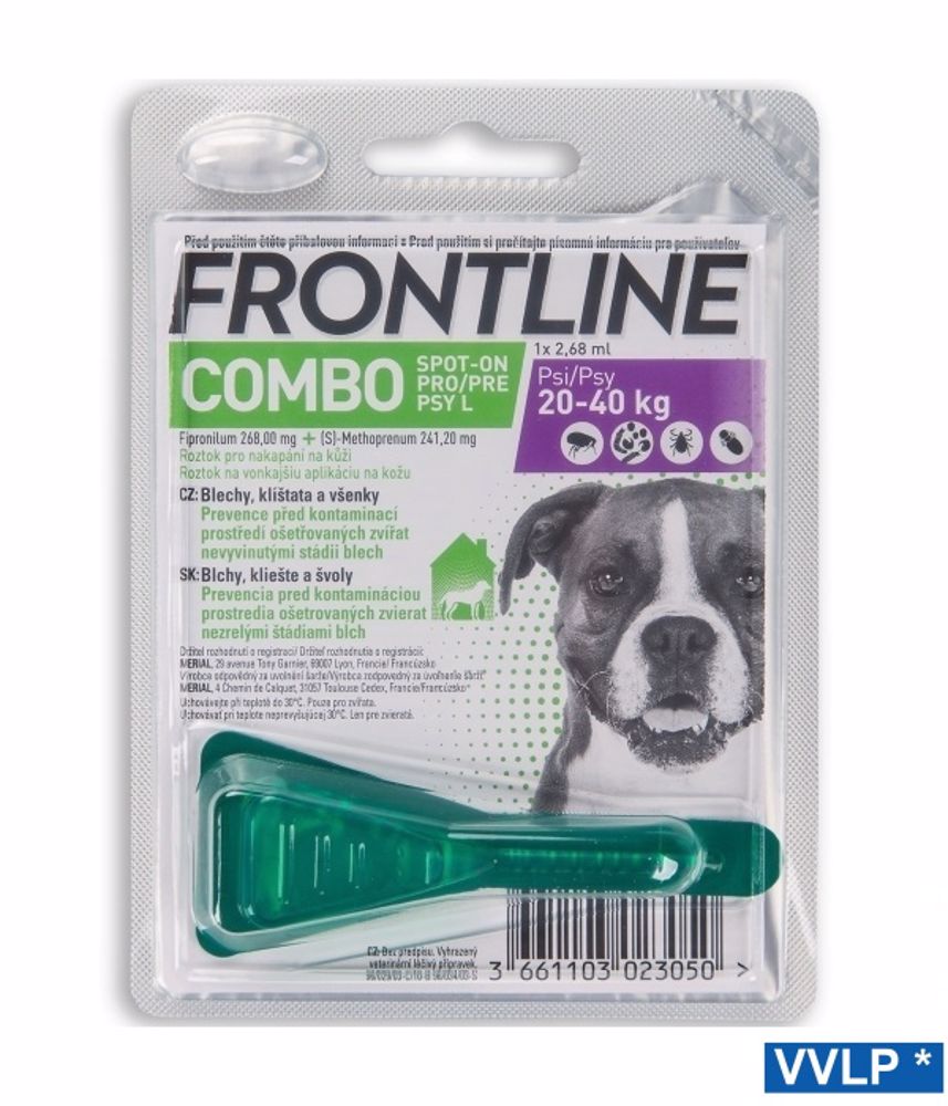 Frontline Combo Spot-On pro psy L 1 x 2,68 ml