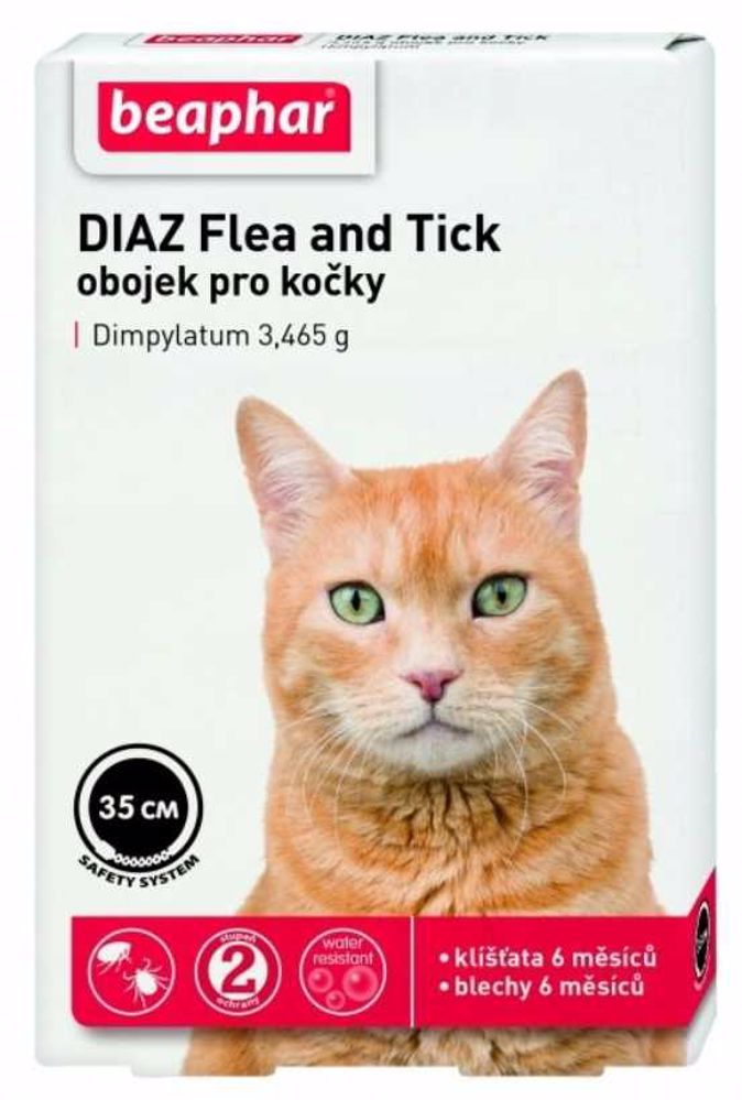 DIAZ Flea and Tick 3,465 g obojek pro kočky