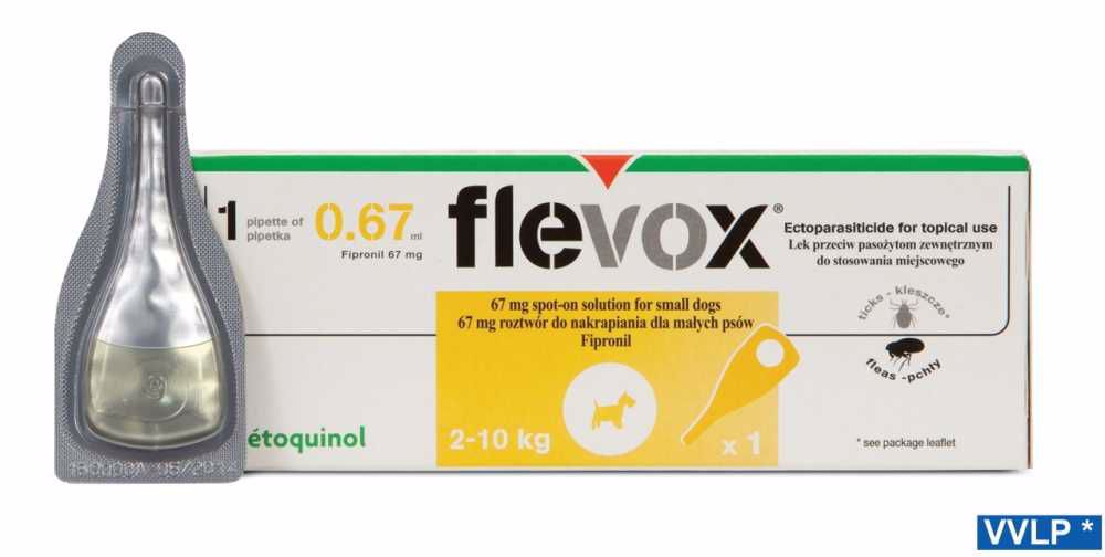 Flevox spot-on pro malé psy 1 x 0,67 ml