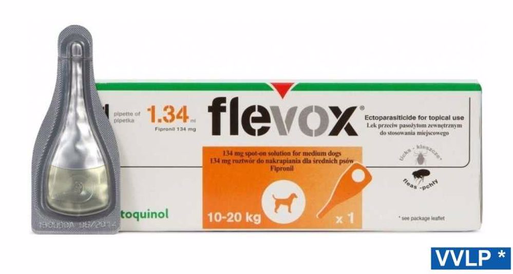 Flevox spot-on pro středně velké psy 1 x 1,34 ml