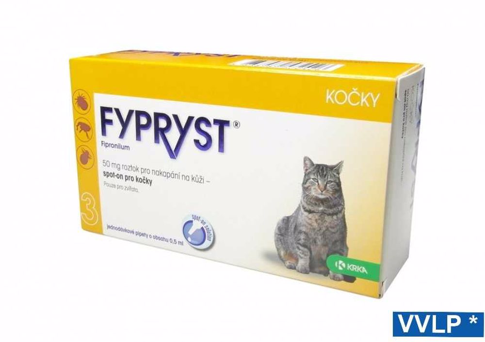 Fypryst spot-on pro kočky 1 x 0,5 ml
